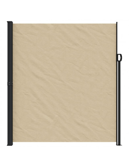 Tenda da Sole Laterale Retrattile Beige 220x600 cm