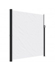 Tenda da Sole Laterale Retrattile Bianco 220x300 cm