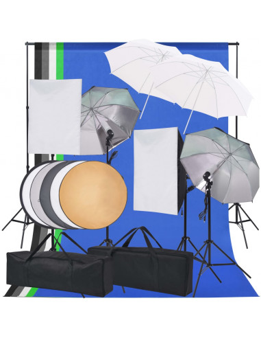 Kit di Illuminazione per Studio Fotografico