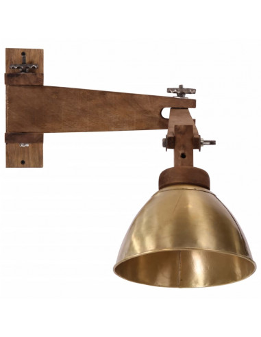 Lampada a Parete 25 W Ottone Anticato E27