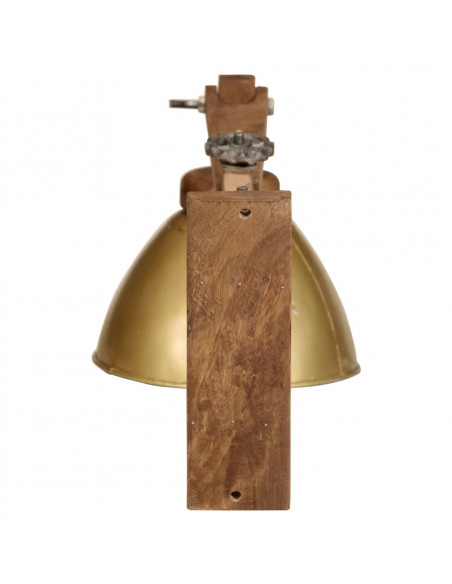 Lampada a Parete 25 W Ottone Anticato E27