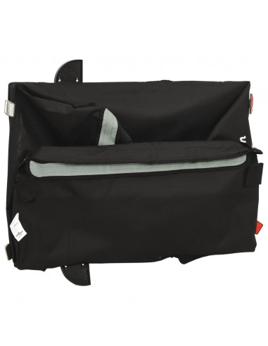 Rimorchio da Bici Nero e Grigio 45 kg in Ferro