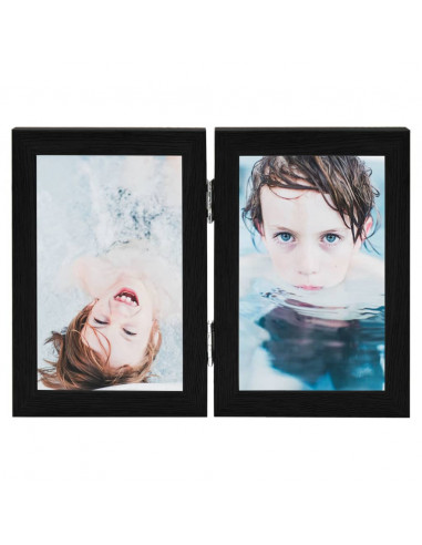 Cornici Portafoto a Libro Nere 2x(21x29,7 cm)