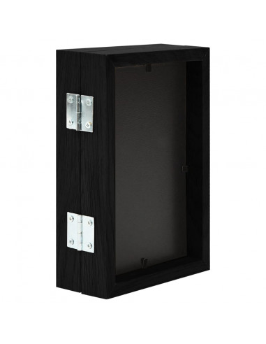 Cornice Portafoto a Libro Nera per 2 Foto 13x18cm