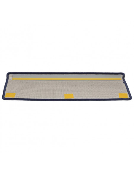 Tappetini per Scale 15 pz 65x21x4 cm Blu