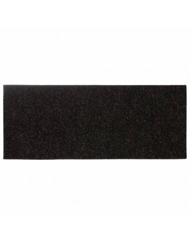 Tappeti Adesivi Rettangolari per Scale 15 pz 60x25 cm Marroni