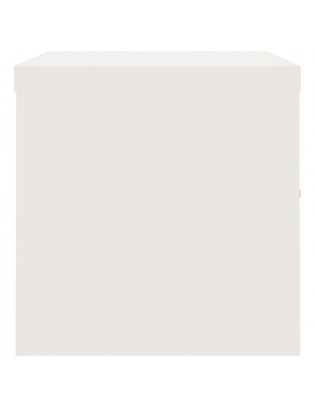 Armadio Classificatore Bianco 90x40x40 cm in Acciaio