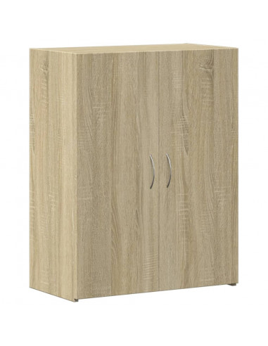 Schedario Rovere Sonoma 60x32x77,5 cm in Legno Multistrato