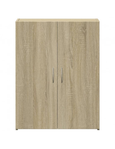 Schedario Rovere Sonoma 60x32x77,5 cm in Legno Multistrato