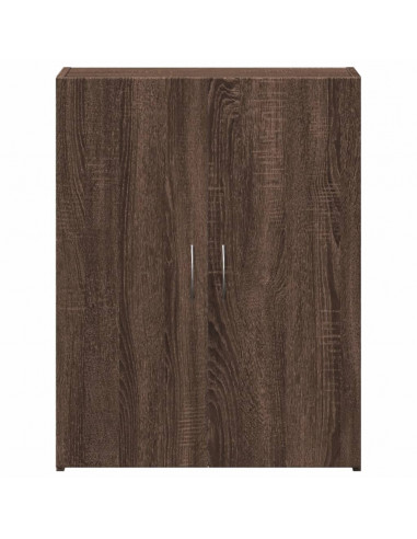 Schedario Rovere Marrone 60x32x77,5 cm in Legno Multistrato