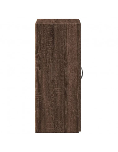 Schedario Rovere Marrone 60x32x77,5 cm in Legno Multistrato