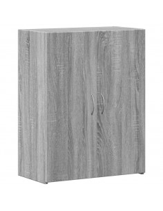 Schedario Grigio Sonoma 60x32x77,5 cm in Legno Multistrato 2