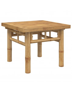 Tavolino da Salotto 45x45x35 cm in Bambù 2