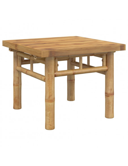 Tavolino da Salotto 45x45x35 cm in Bambù
