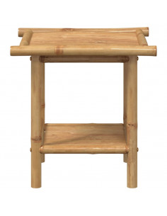 Tavolino da Salotto 45x45x45 cm in Bambù 2