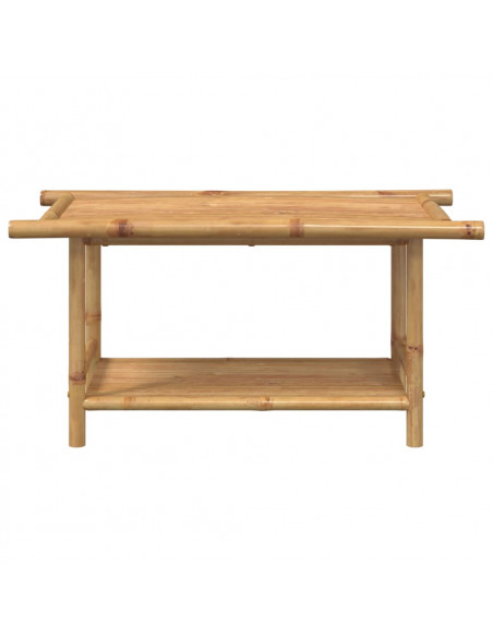 Tavolino da Salotto 90x50x45 cm in Bambù