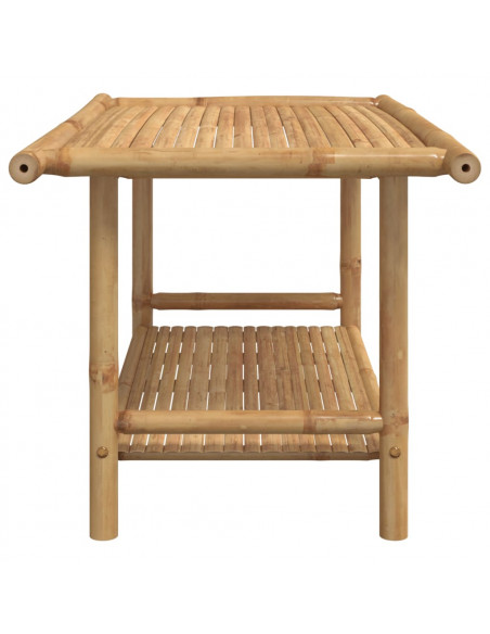 Tavolino da Salotto 90x50x45 cm in Bambù