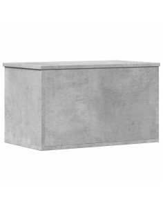 Contenitore Portaoggetti Grigio Cemento 60x35x35cm Truciolato 2