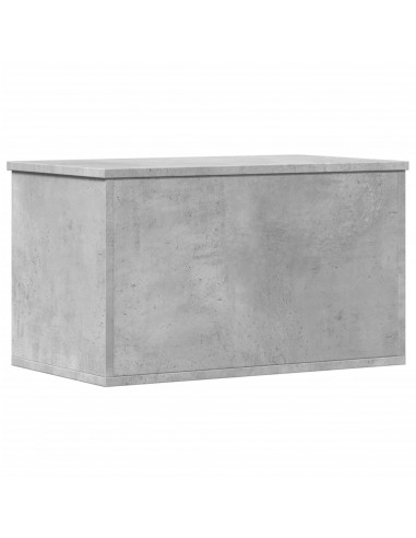 Contenitore Portaoggetti Grigio Cemento 60x35x35cm Truciolato