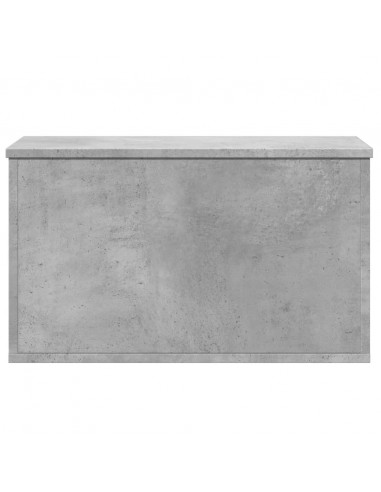 Contenitore Portaoggetti Grigio Cemento 60x35x35cm Truciolato