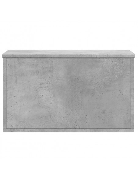 Contenitore Portaoggetti Grigio Cemento 60x35x35cm Truciolato