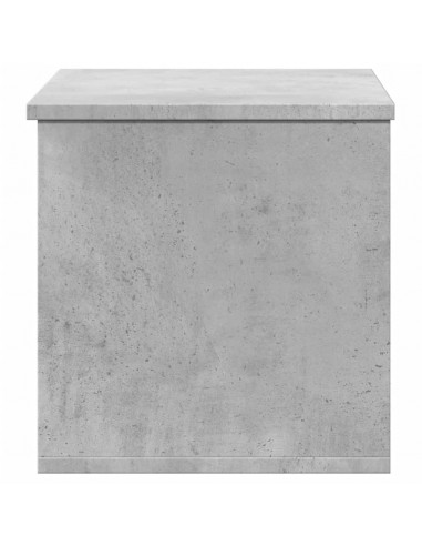 Contenitore Portaoggetti Grigio Cemento 60x35x35cm Truciolato