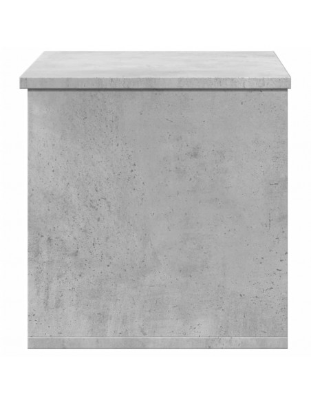 Contenitore Portaoggetti Grigio Cemento 60x35x35cm Truciolato