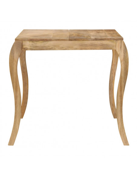 Tavolo da Pranzo in Legno Massello di Mango 135x75x76 cm