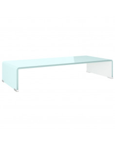 Supporto TV / Rialzo Monitor in Vetro Verde 70x30x13 cm 2