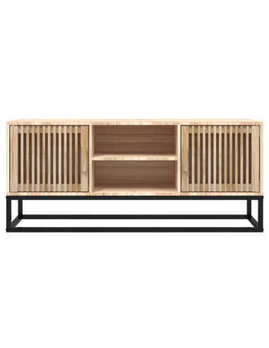 Mobile Porta TV 105x30x45 cm in Legno Multistrato e Ferro