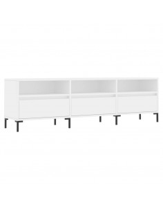 Mobile Porta TV Bianco 150x30x44,5 cm in Legno Multistrato 2