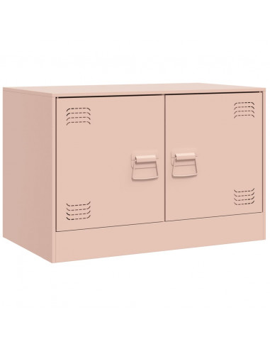 Mobile TV Rosso 67x39x44 cm in Acciaio