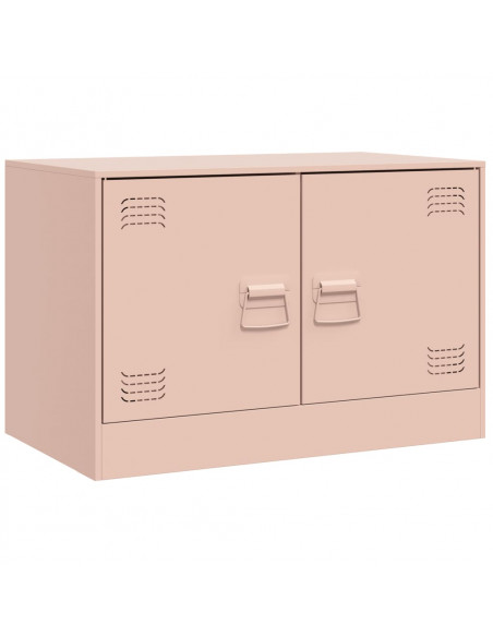 Mobile TV Rosso 67x39x44 cm in Acciaio