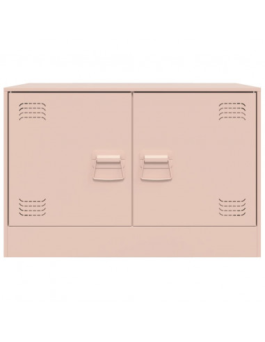 Mobile TV Rosso 67x39x44 cm in Acciaio