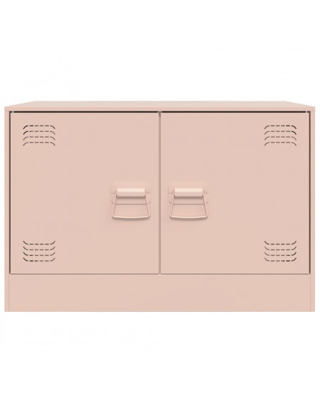 Mobile TV Rosso 67x39x44 cm in Acciaio