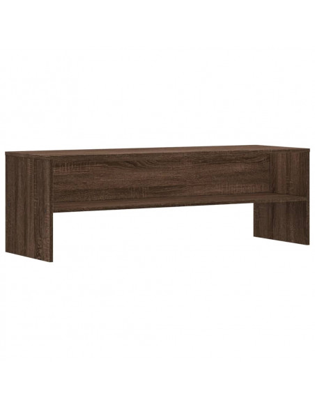 Mobile TV Rovere Marrone 120x40x40 cm in Legno Multistrato