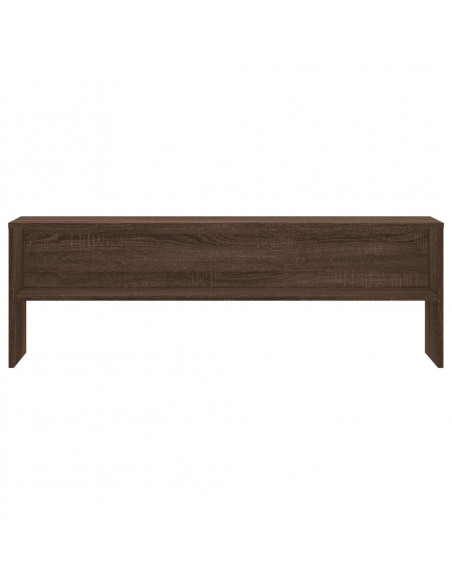Mobile TV Rovere Marrone 120x40x40 cm in Legno Multistrato
