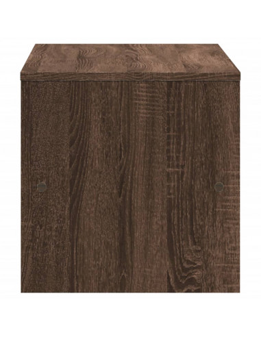 Mobile TV Rovere Marrone 120x40x40 cm in Legno Multistrato