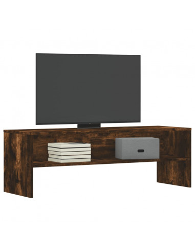 Mobile TV Rovere Fumo 120x40x40 cm in Legno Multistrato