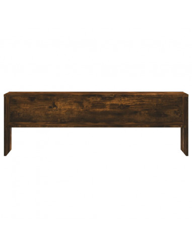Mobile TV Rovere Fumo 120x40x40 cm in Legno Multistrato