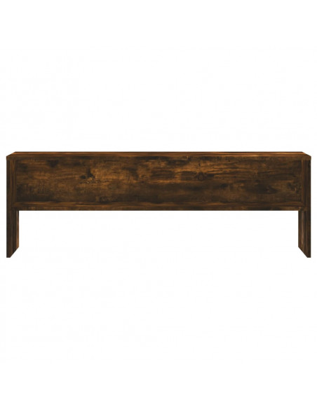 Mobile TV Rovere Fumo 120x40x40 cm in Legno Multistrato