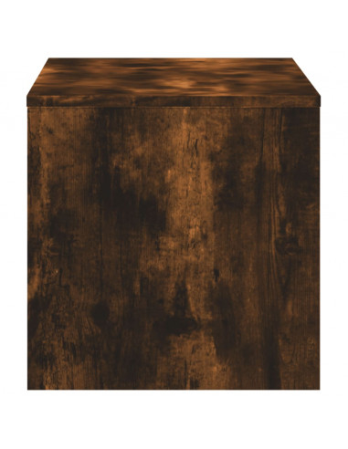 Mobile TV Rovere Fumo 120x40x40 cm in Legno Multistrato