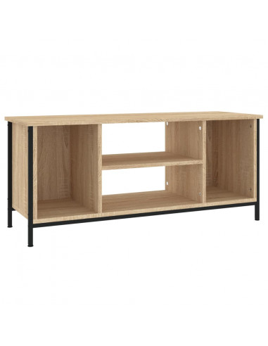 Mobile Porta TV Rovere Sonoma 102x35x45 cm in Legno Multistrato