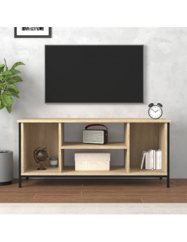 Mobile Porta TV Rovere Sonoma 102x35x45 cm in Legno Multistrato