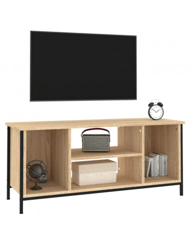 Mobile Porta TV Rovere Sonoma 102x35x45 cm in Legno Multistrato