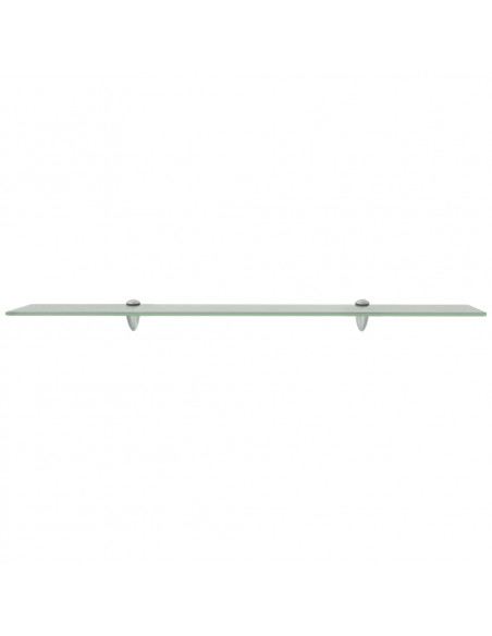 Mensole Galleggianti 2 pz in Vetro 90x20 cm 8 mm