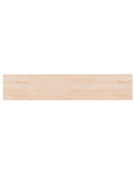 Ripiano 100x20x1,5 cm Legno Massello di Rovere Non Trattato