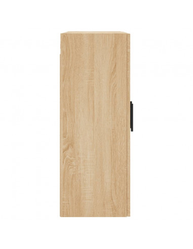 Armadietti a Parete 2 pz Rovere Sonoma in Legno Multistrato
