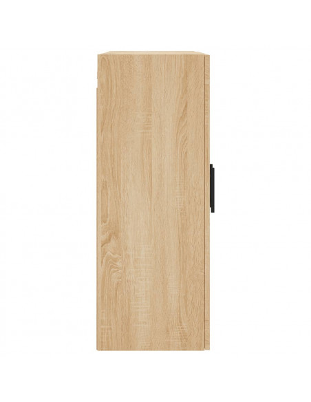 Armadietti a Parete 2 pz Rovere Sonoma in Legno Multistrato