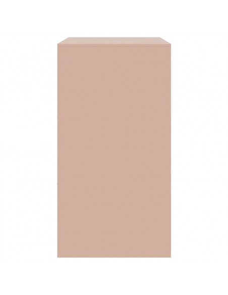 Credenza Rosa 67x39x73 cm in Acciaio